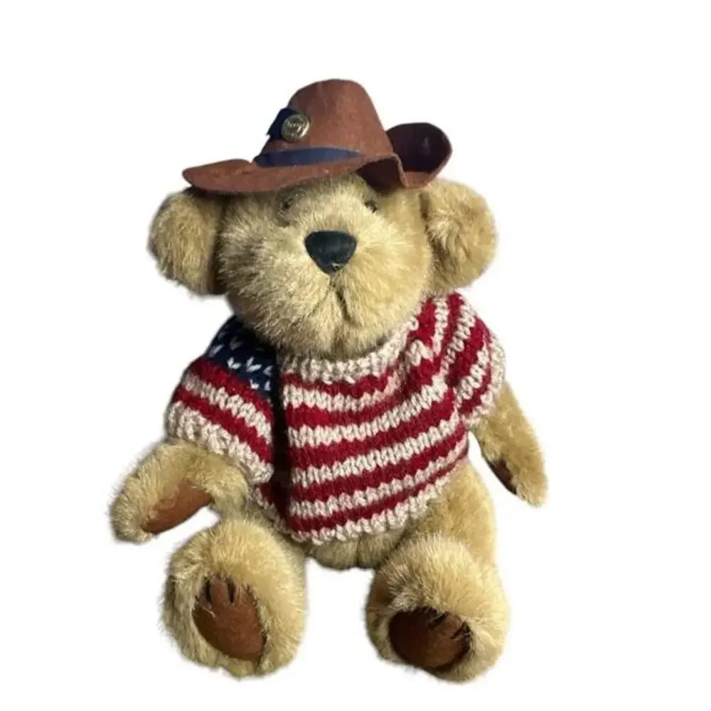 Plush brass button bear collection his name is Cody and he 12”